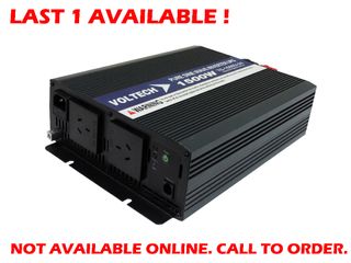 Pure sine wave inverter Voltech 24V (1500W) With Transfer Switch