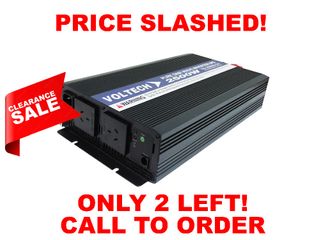 Pure sine wave inverter Voltech 24V (2500W)  With Transfer Switch