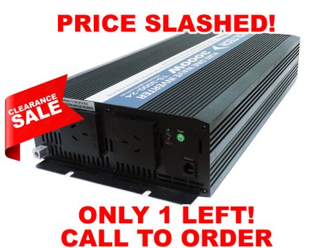 Pure sine wave inverter Voltech 24V (3000W)