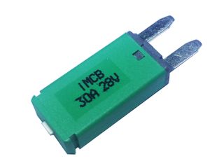 Manual reset circuit breaker Mini blade (30A)