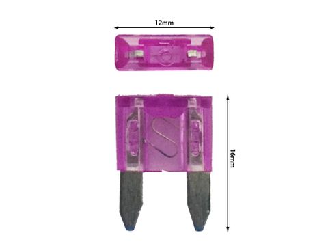 Mini blade fuse 50 Pack (3A)