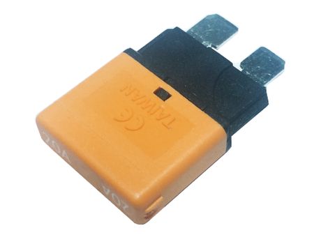 Auto reset circuit breaker blade (20A)