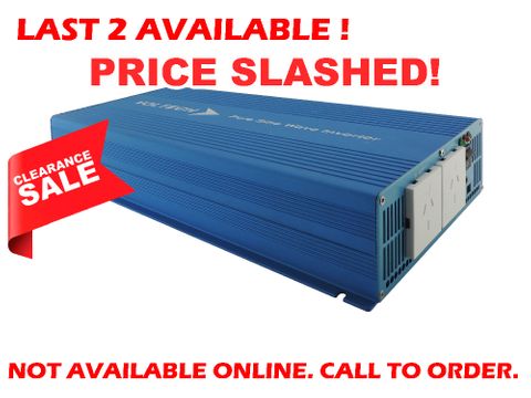 Pure sine wave inverter Pro Series Voltech 24V (3000W)