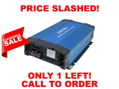 Pure sine wave inverter COTEK 24V (2500W)