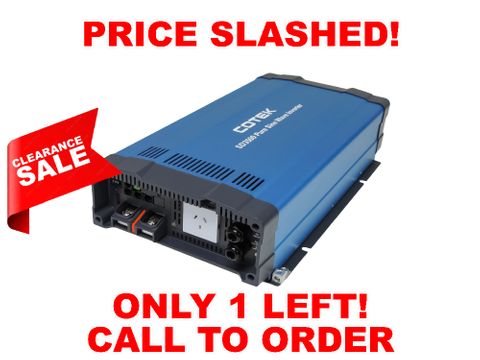 Pure sine wave inverter COTEK 12V (3500W)