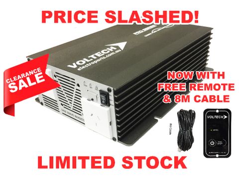 Pure sine wave inverter Pro Series Voltech 12V (1500W)