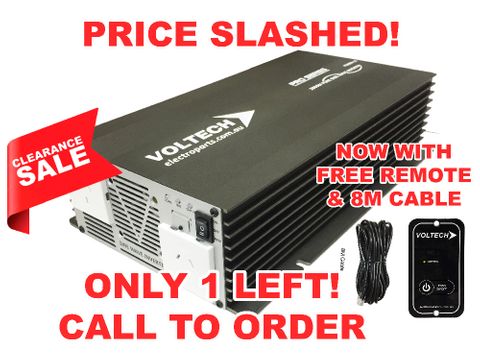 Pure sine wave inverter Pro Series Voltech 24V (2000W)