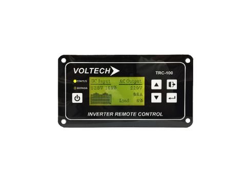 Remote control suit Voltech PS Pro Series Inverters (8m cable) - Deluxe