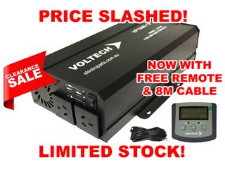 Pure sine wave inverter Voltech VP Series 12V (1500W)