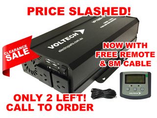 Pure sine wave inverter Voltech VP Series 12V (1500W)