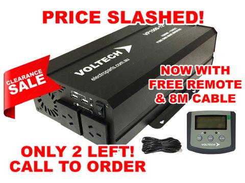 Pure sine wave inverter Voltech VP Series 12V (1500W)