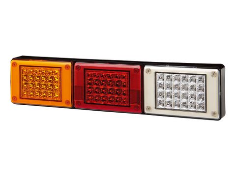 Lucidity LED Combination Rear Lamp 12V-24V (D.I./Stop-Tail/Rev.)