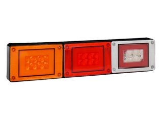 Lucidity Glotrac LED Combination Rear Lamp 12V-24V (D.I./Stop-Tail/Rev.)