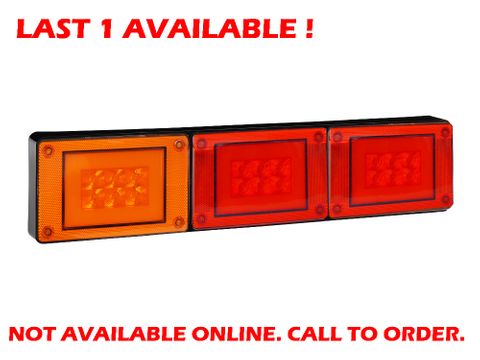 Lucidity Glotrac LED Combination Rear Lamp 12V-24V (D.I./Stop/Tail)