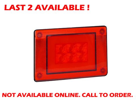 Lucidity Glotrac LED Stop/Tail Rear Lamp 12V-24V (Suits 26058ARC-V & 26058ARR-V)