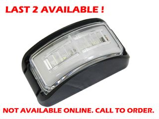 Lucidity Glotrac LED Rear Marker Lamp 12V-24V (Clear lens, red LED)