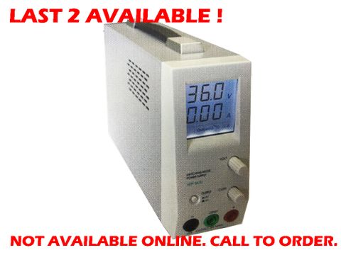 1 to 36 Volt 3A Power Supply - END OF LINE CLEARANCE