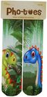 PHO-TOES SOCKS: DINOSAURS PRINT  *SP