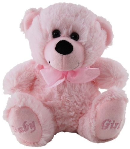 BEAR JELLY - PINK BABY GIRL 18CM