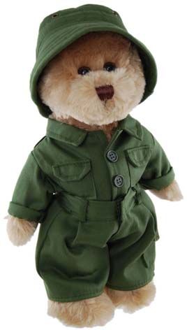 VIETNAM ARMY BEAR 30CM