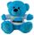 BEAR MED BLUE LOVE YOU PA SHIRT 23CM