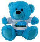 BEAR MED BLUE LOVE YOU PA SHIRT 23CM