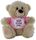 BEAR BEIGE - BEST MUM EVER SHIRT 18CM