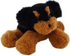 DOG PUDDLES BLACK AND BROWN 16CM