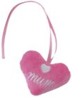 PINK MUM HEART WITH RIBBON 8CM