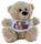 BEAR WITH HAPPY BIRTHDAY SHIRT 60CM