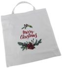 TOTE BAG - MERRY XMAS FLOWER 40CMX37CM