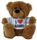 BEAR BROWN - I LOVE DADDY SHIRT 18CM