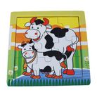 JIGSAW COW 15X15CM