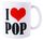 COFFEE MUG - I LOVE POP