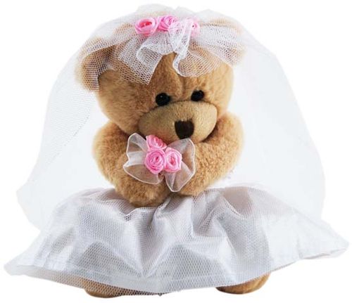 BEAR BRIDE SITTING