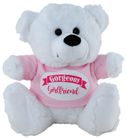 BEAR  GIRLFRIEND  LT/PINK SHIRT 23CM