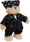 TIC TOC BIKER BEAR: SPIKE 30CM