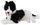 DOG BORDER COLLIE LAYING 44CM #SP