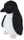 ECO PENGUIN 22CM BLACK  (100% RECYCLED)