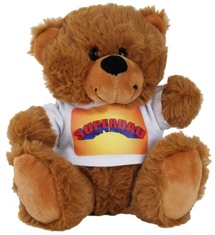 BEAR BROWN - SUPERDAD SHIRT 18CM