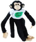 SPIDER MONKEY BLK GET WELL SOON SHIRT