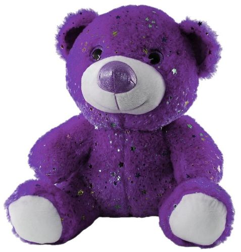 BEAR HOLLYWOOD PURPLE 40CM