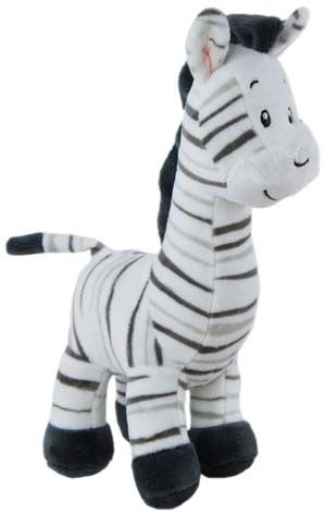 ZEBRA W RATTLE SAFARI MEDIUM 27CM