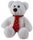 BEAR GORDY W NECKTIE CREAM 20CM