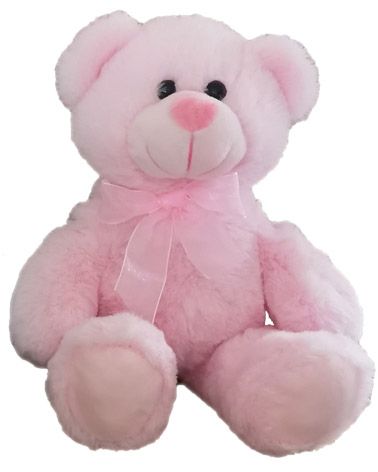 BEAR GORDY PINK 40CM