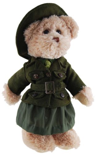 BEAR FEMALE ARMY NANCY 30CM