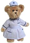 TIC TOC TEDDIES NURSE BEAR 30CM