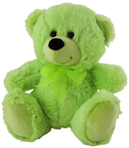 BEAR JELLY - LIME GREEN 23CM