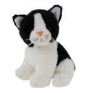 CAT LUCY BLACK AND WHITE 16CM