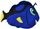 SMILING BLUE FISH 14CM